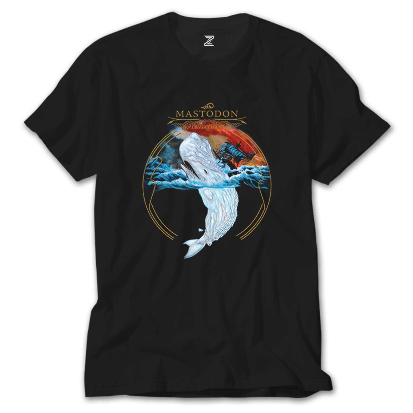 Mastodon Leviathan Siyah Tişört