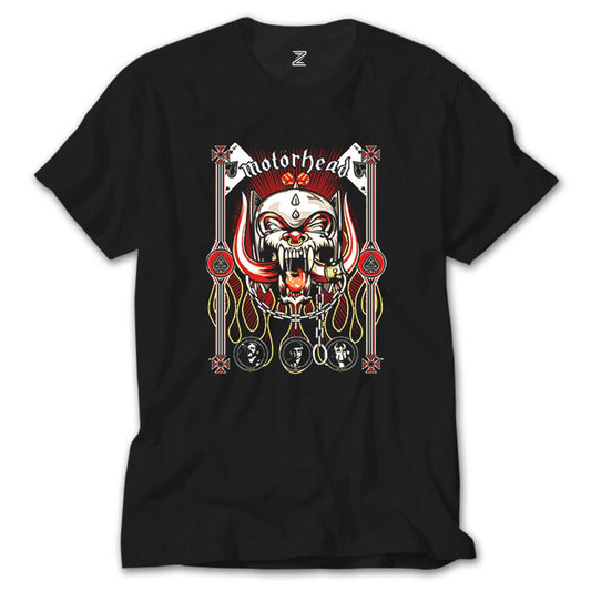 Motörhead Ace of Spades Grup Face Siyah Tişört