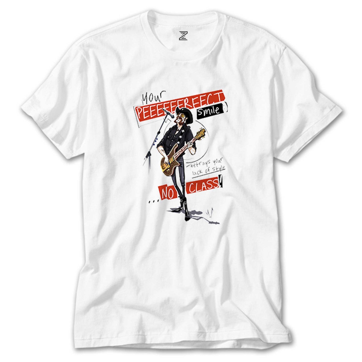 Motörhead Lemmy Kilmister Lyrics Beyaz Tişört