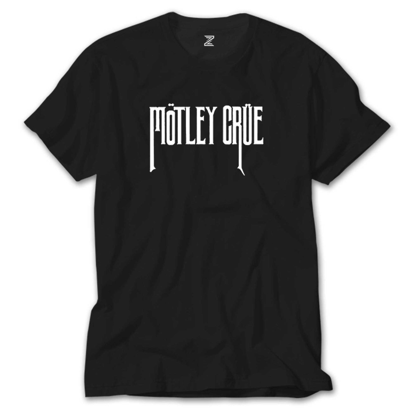 Mötley Crüe Logo Siyah Tişört
