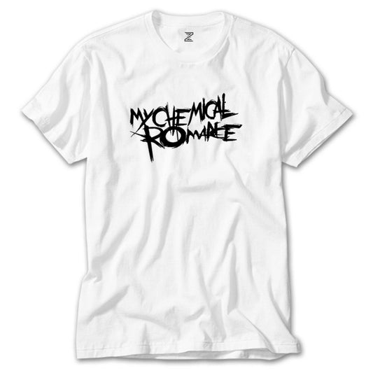 My Chemical Romance Logo Symbol Beyaz Tişört
