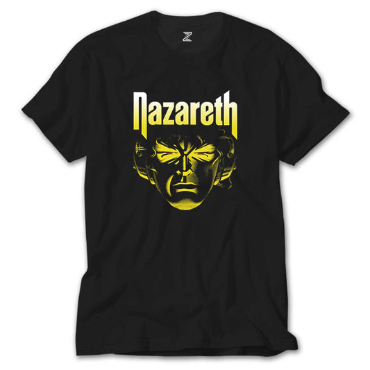 Nazareth Face Siyah Tişört