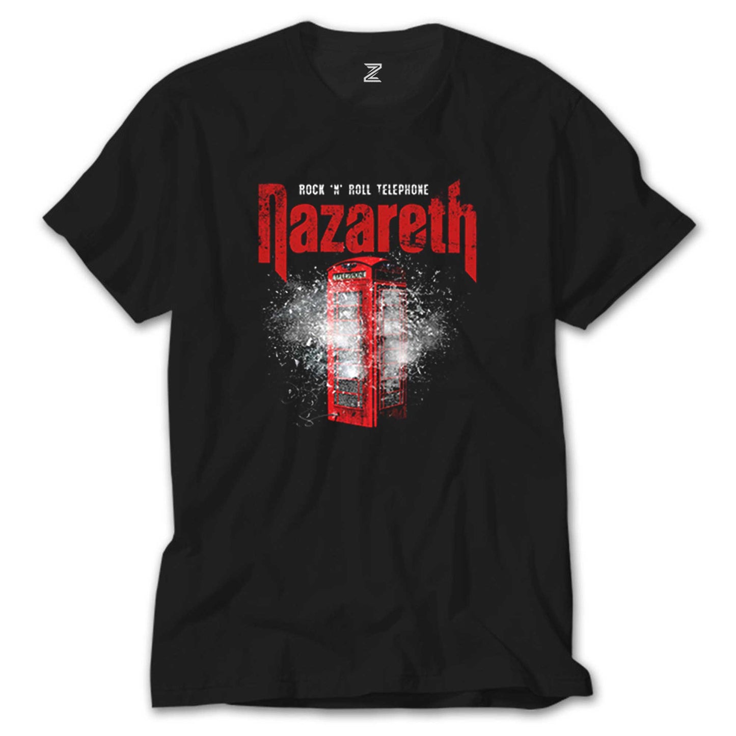 Nazareth Rock 'N' Roll Telephone Siyah Tişört