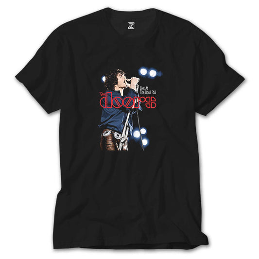 The Doors in Concert Konser Siyah Tişört