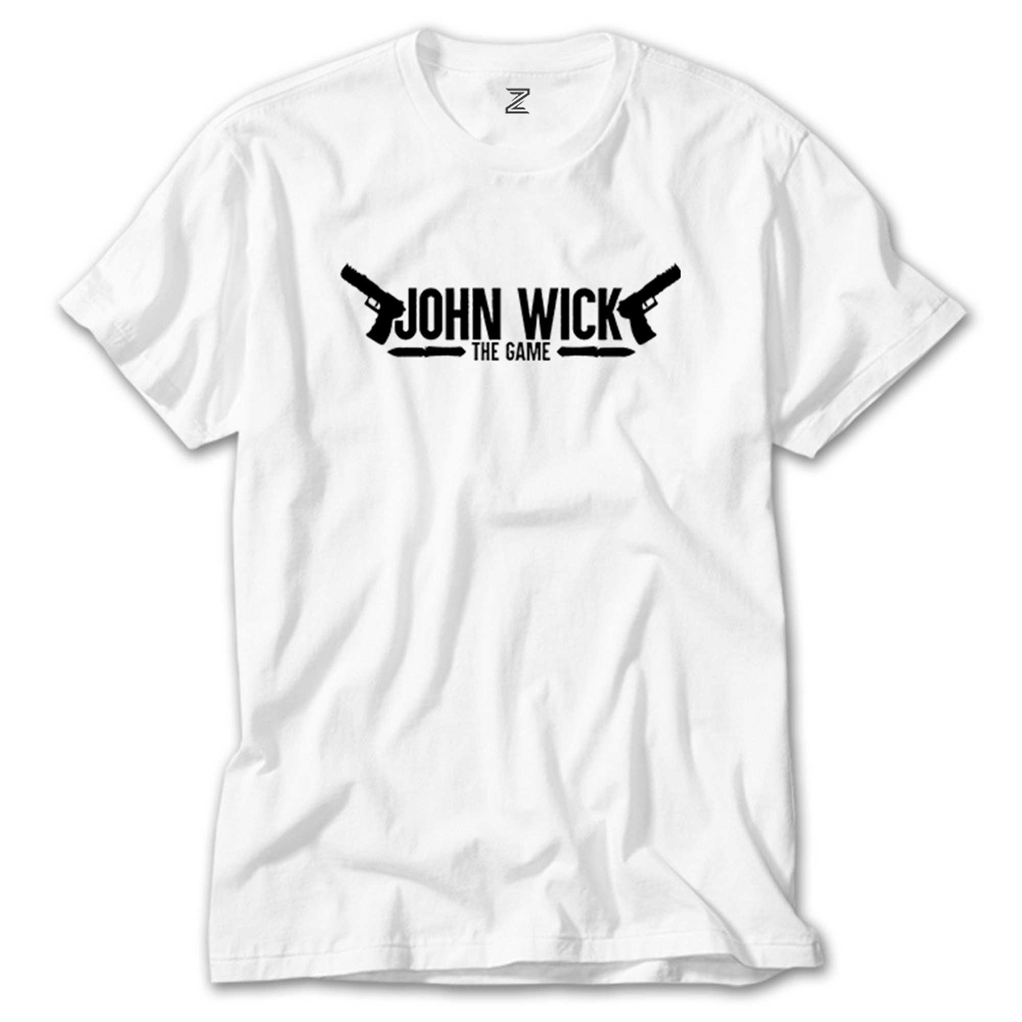 John Wick The Game Beyaz Tişört