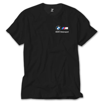 BMW Logo M Power Motorsport 2 Siyah Tişört