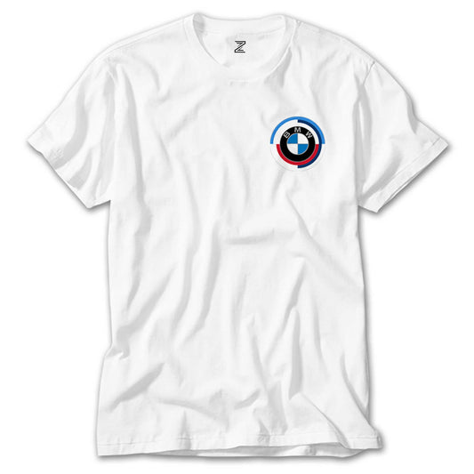 İndirimli BMW New Logo 2023 Beyaz Tişört