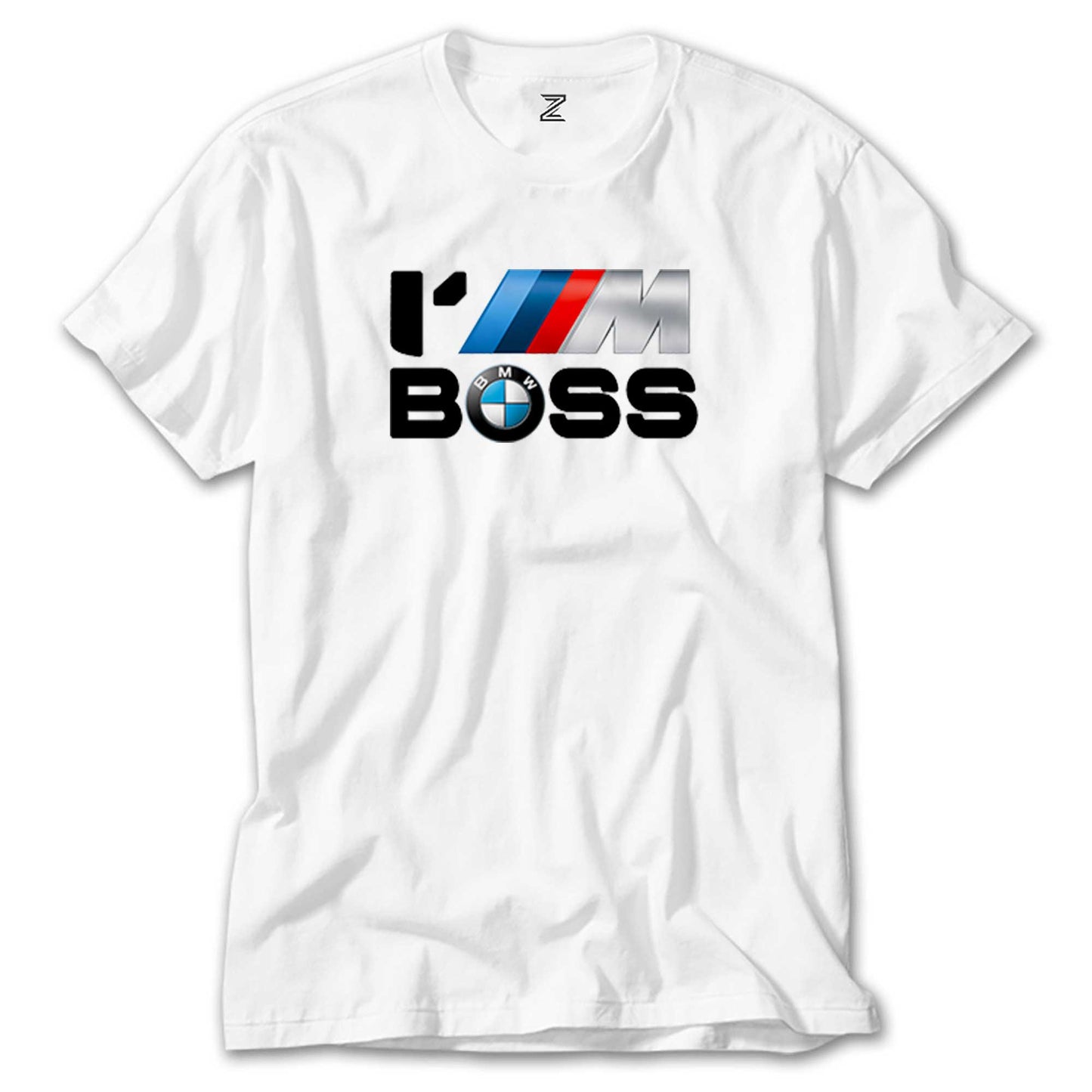 İndirimli BMW IM BOSS Beyaz Tişört