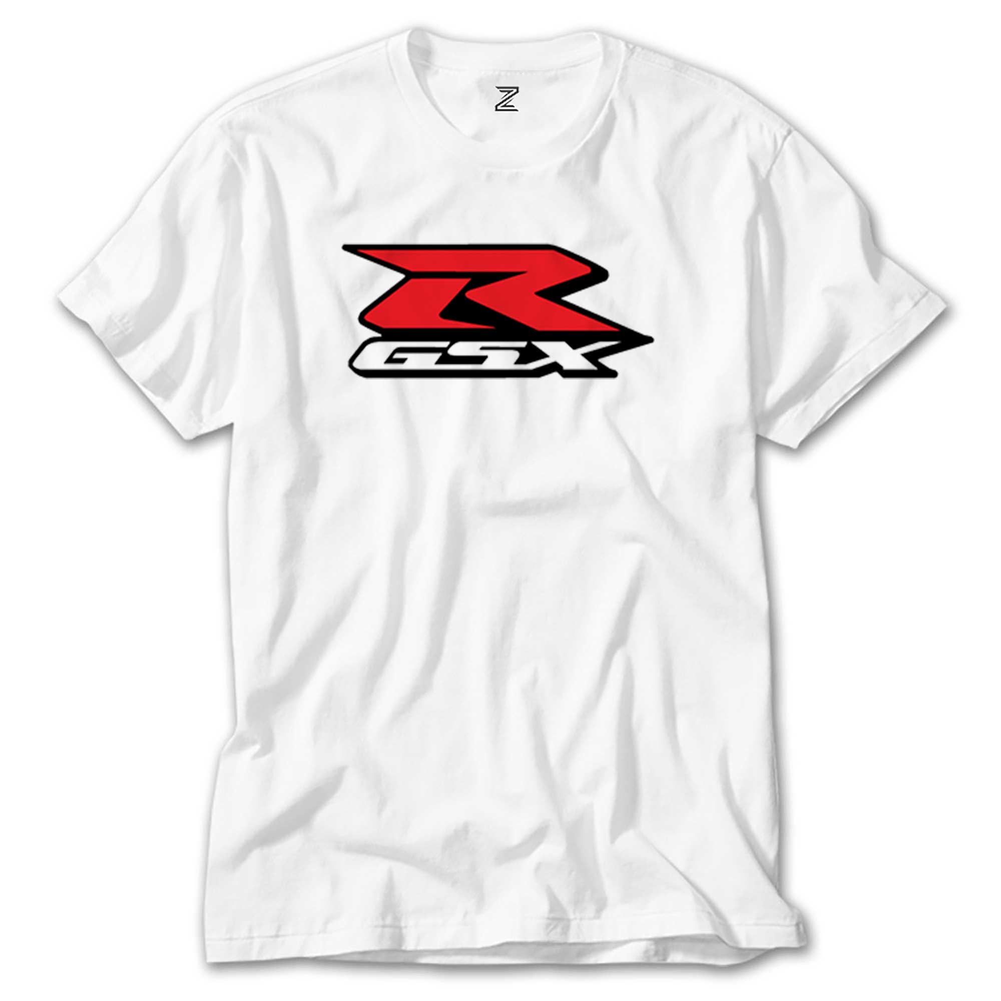 Suzuki GSX-R Logosu Beyaz Tişört
