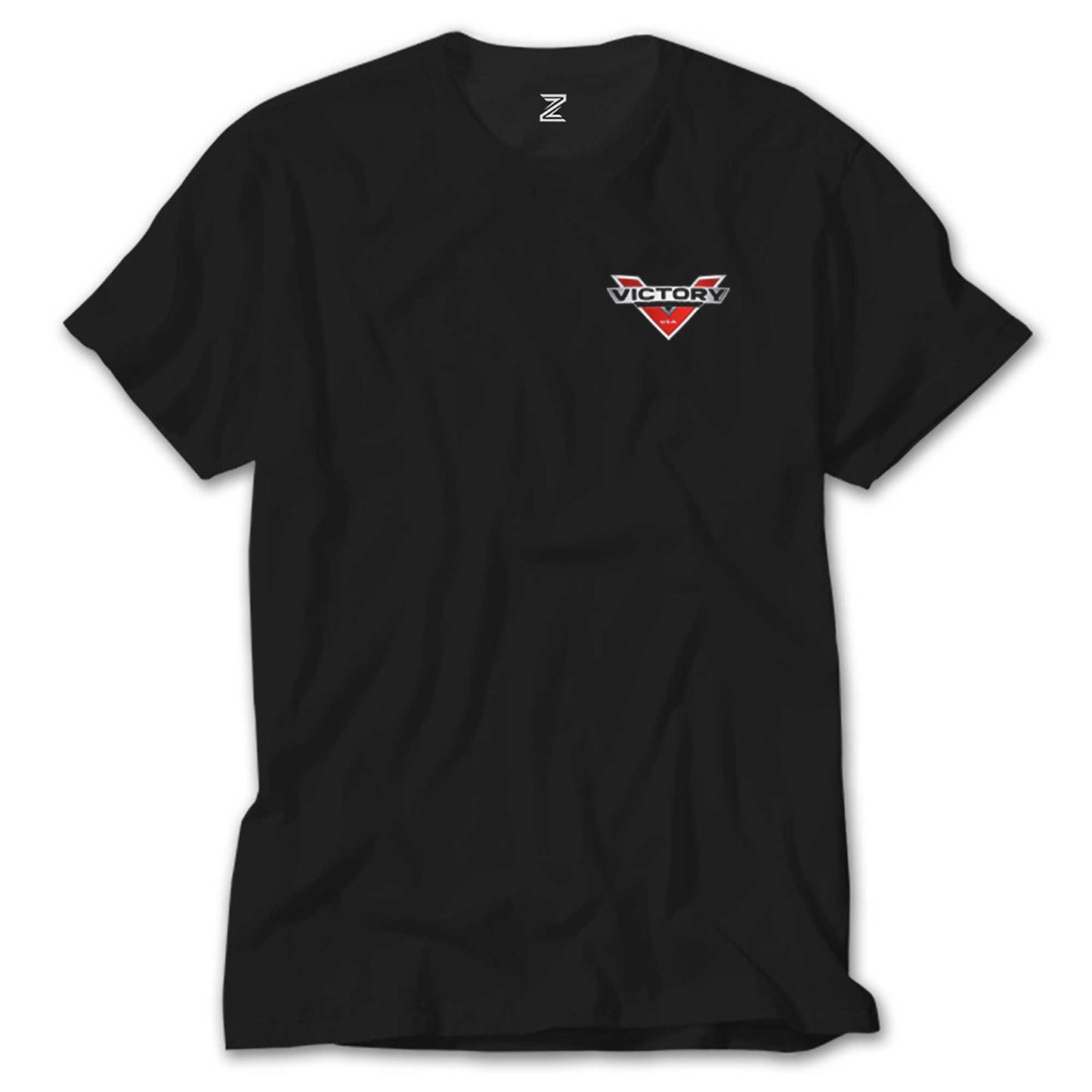 Victory Motorcycles Logo Siyah Tişört