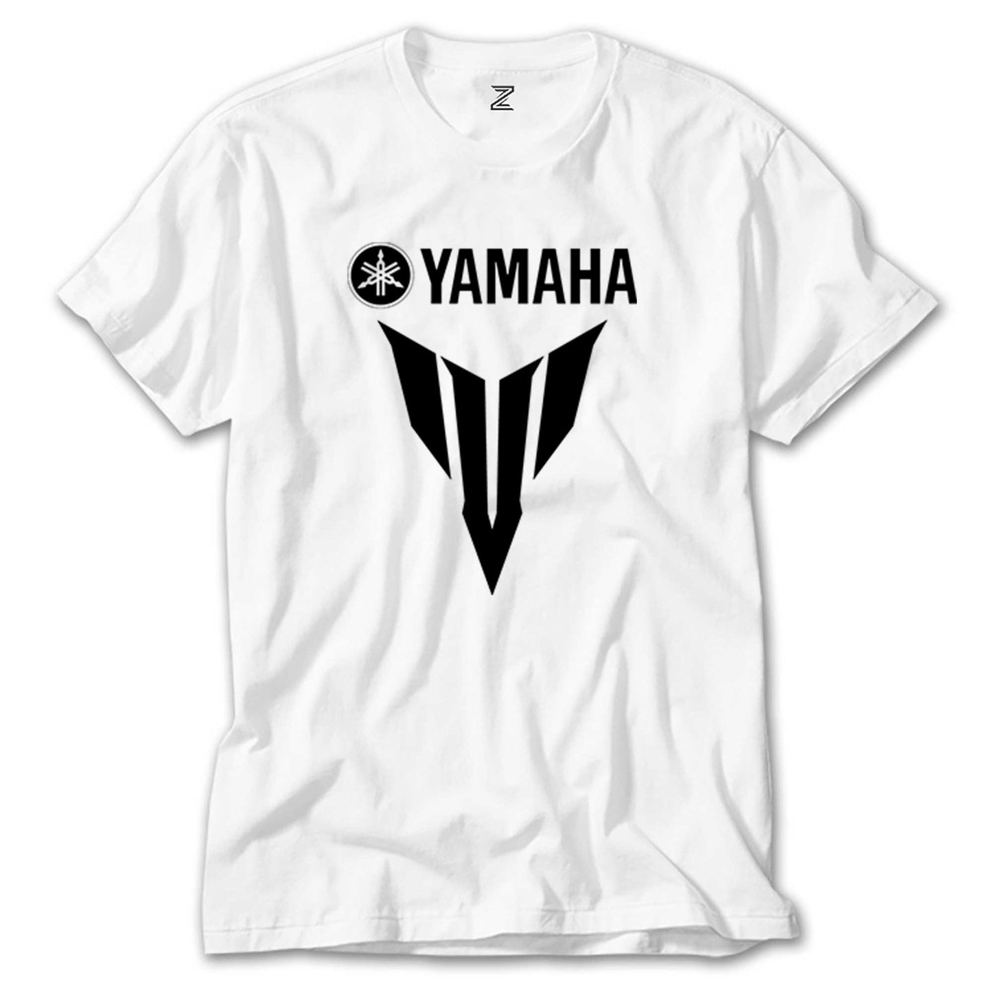 İndirimli Yamaha MT07 Black Beyaz Tişört