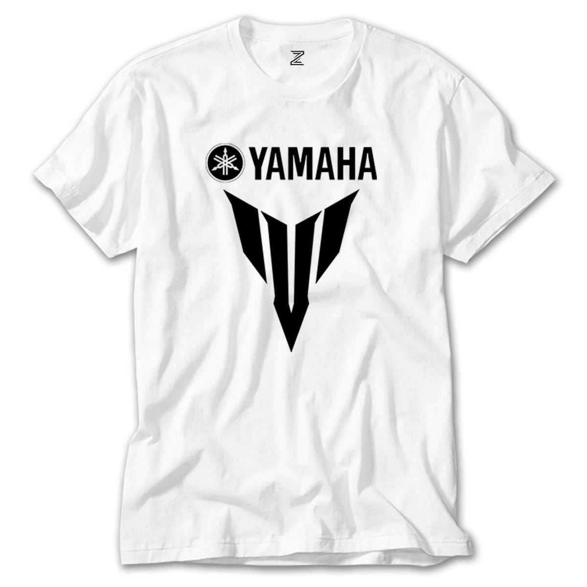 İndirimli Yamaha MT07 Black Beyaz Tişört