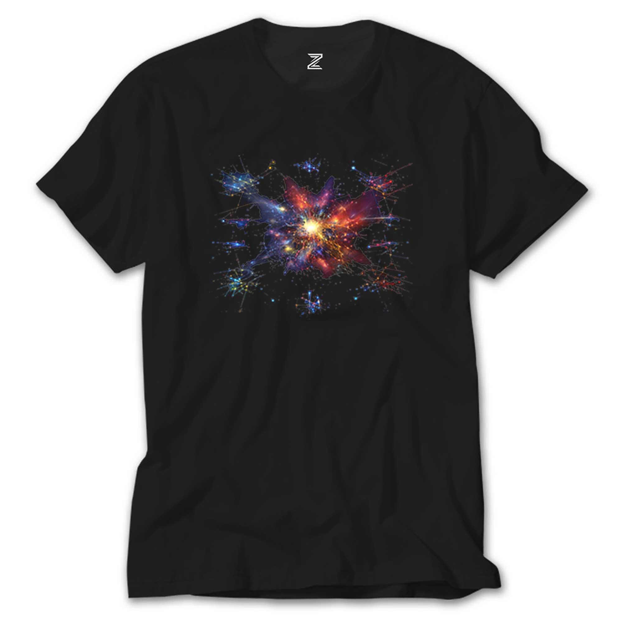 Cosmos Siyah Tişört