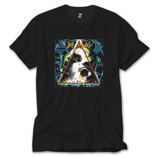 Def Leppard Hysteria Siyah Tişört