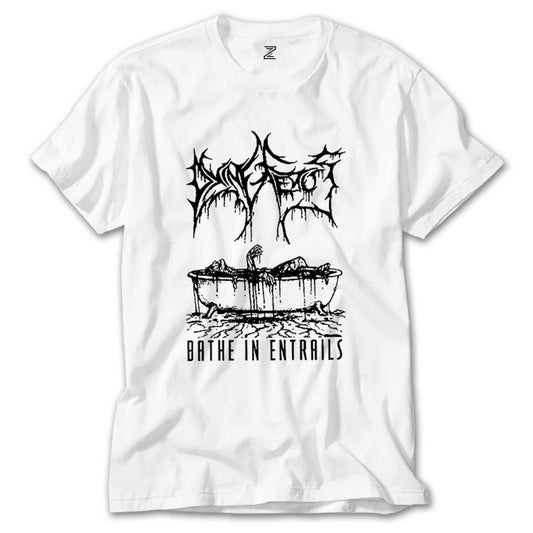 Dying Fetus Bathe in Entrails Beyaz Tişört