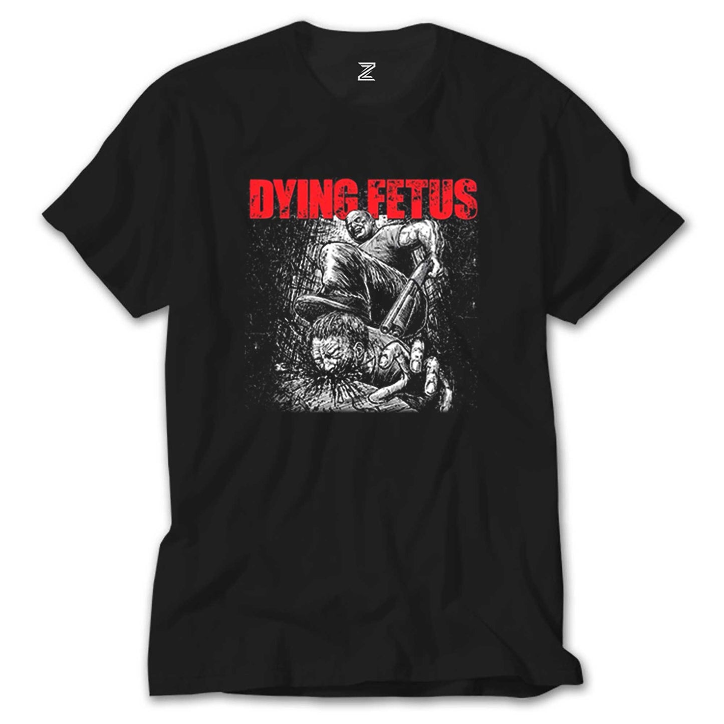 Dying Fetus Descend into Depravity Siyah Tişört