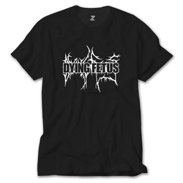 Dying Fetus Logo Siyah Tişört