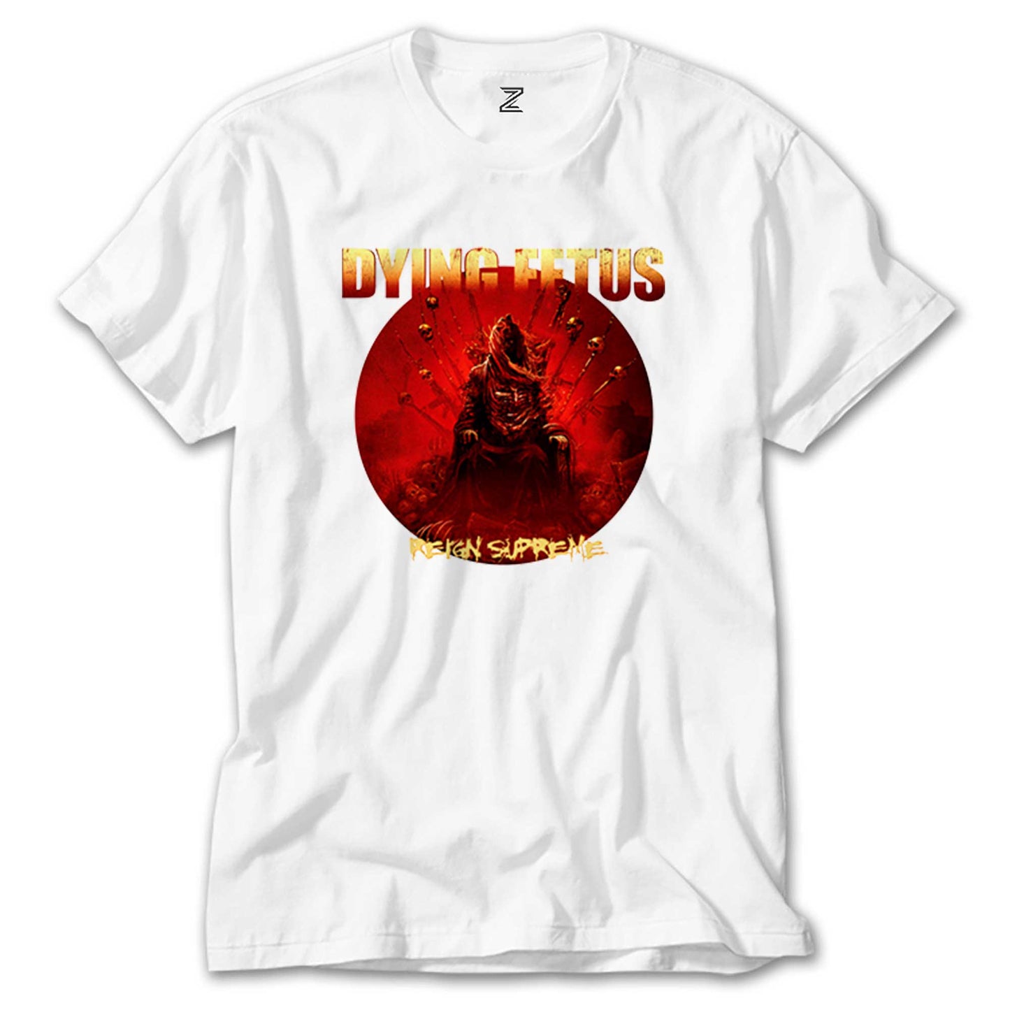 Dying Fetus Reign Supreme Beyaz Tişört