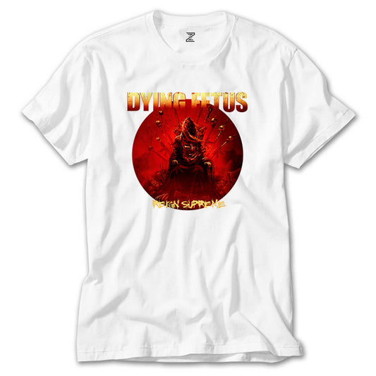 Dying Fetus Reign Supreme Beyaz Tişört