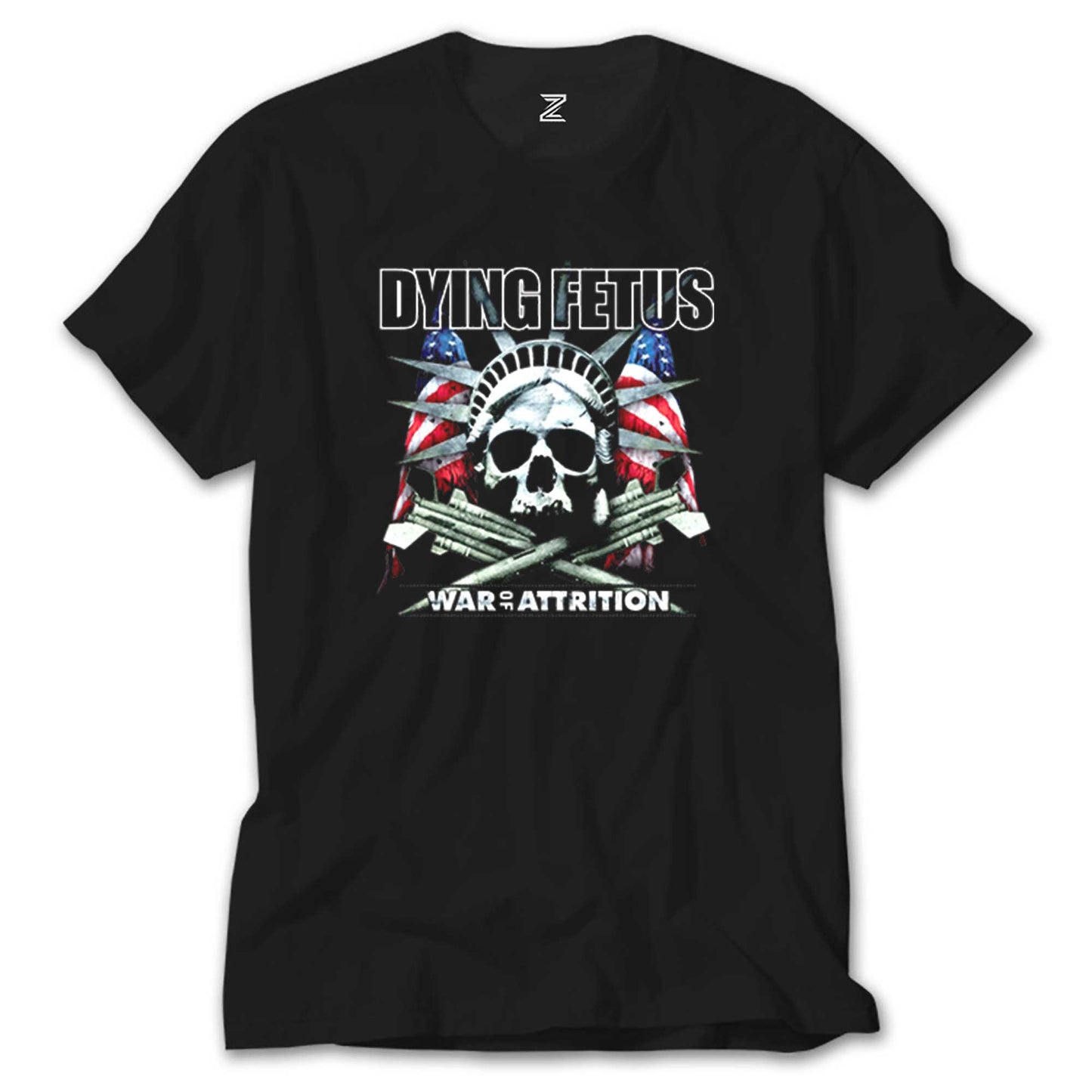 Dying Fetus War Of Attrition Siyah Tişört