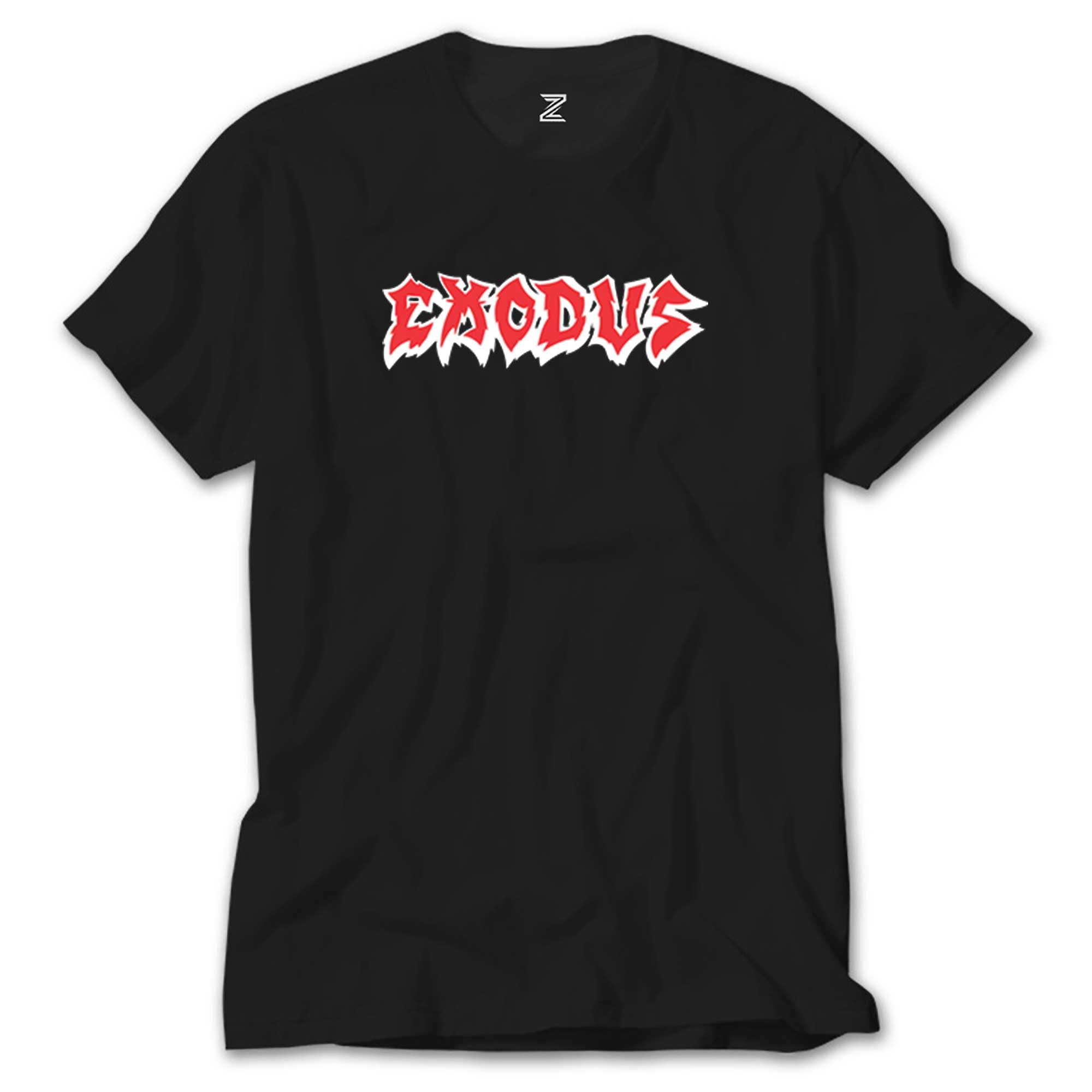 Exodus Logo Siyah Tişört