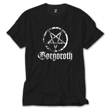Gorgoroth Pentagram Siyah Tişört