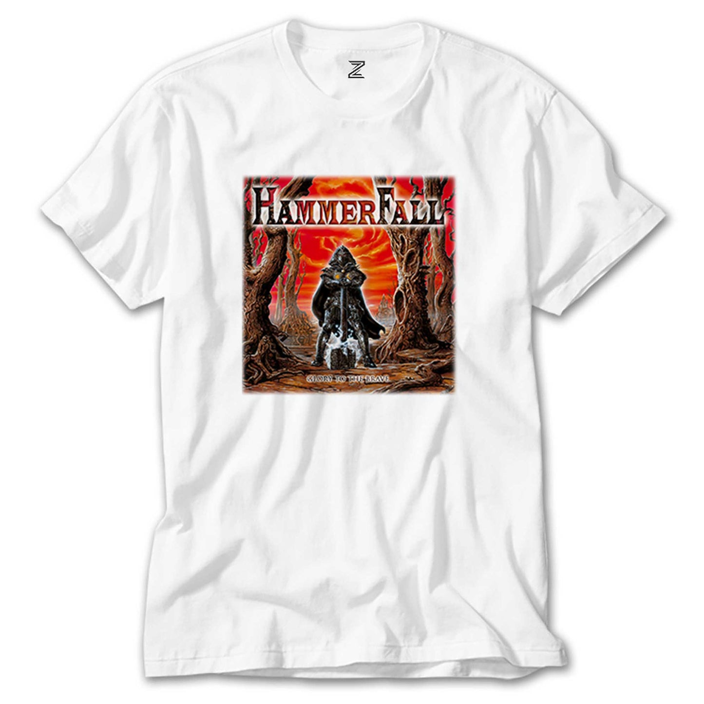 Hammerfall Glory To The Brave Beyaz Tişört