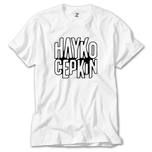 Hayko Cepkin Grafiti Beyaz Tişört