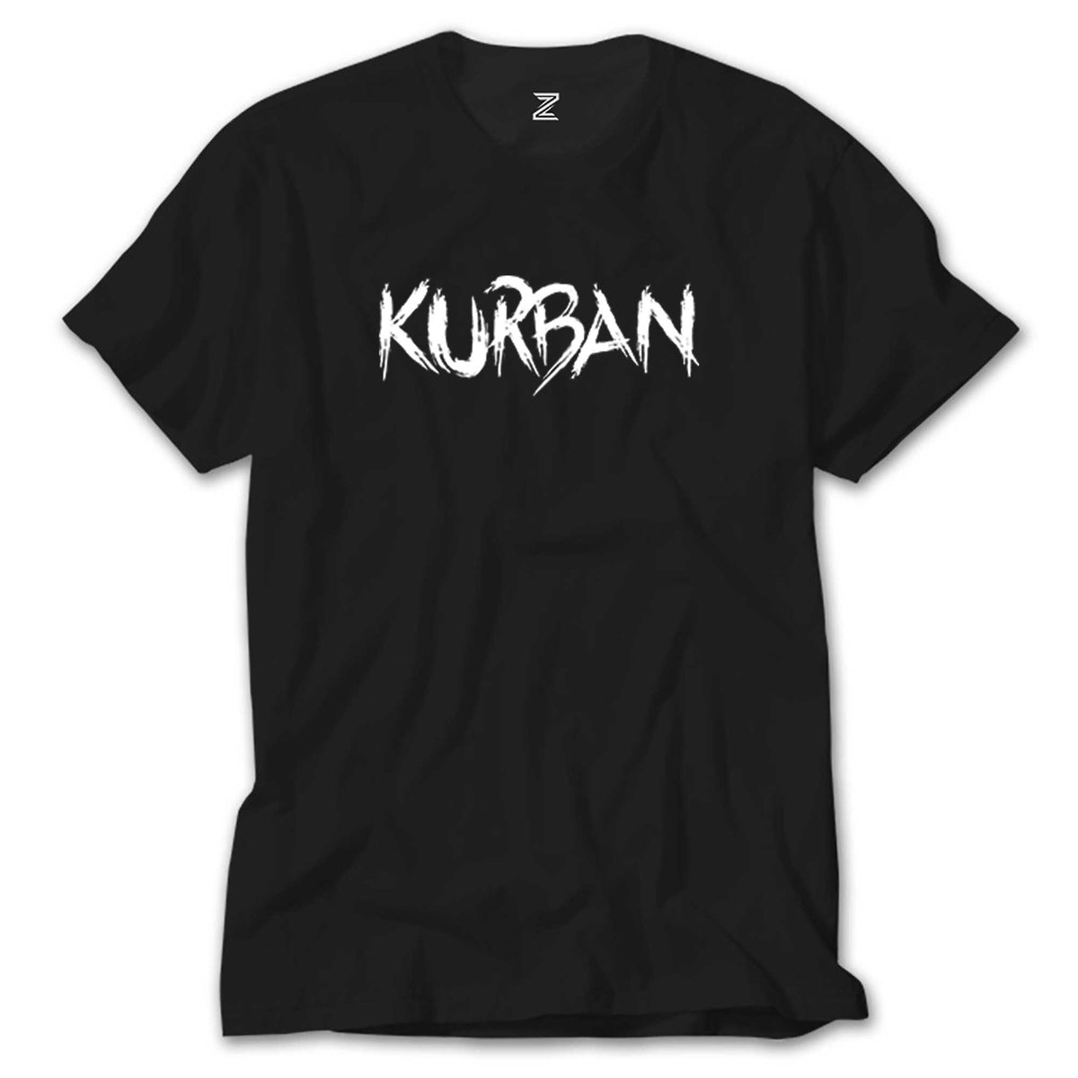 İndirimli Kurban Text Siyah Tişört