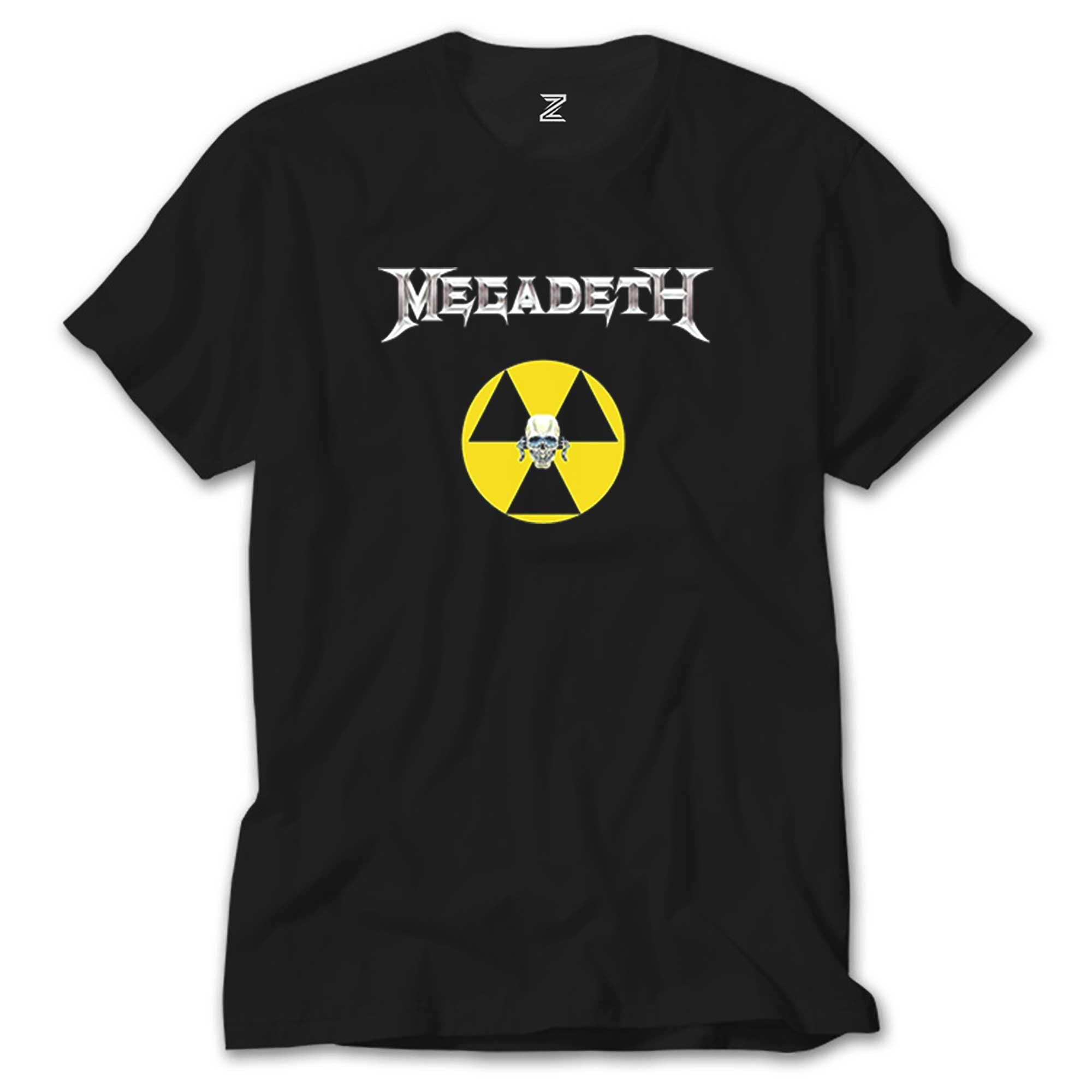 Megadeth Nuclear Radioactive Siyah Tişört