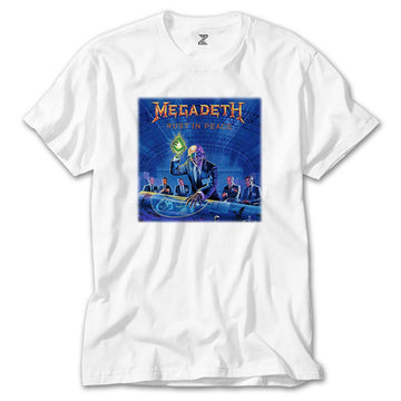 Megadeth Rust in Peace Beyaz Tişört