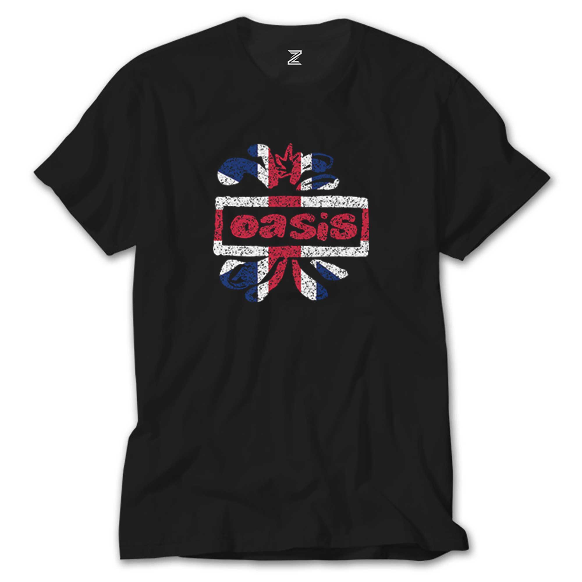 Oasis Logo Siyah Tişört