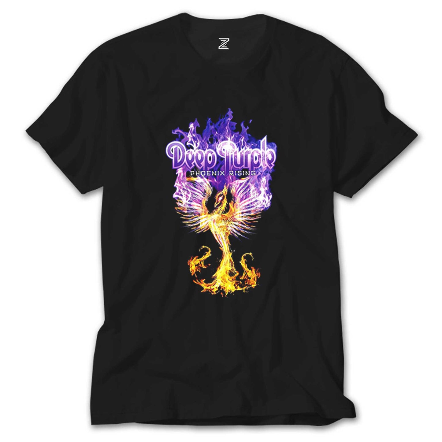 Deep purple Phoenix Rising Siyah Tişört