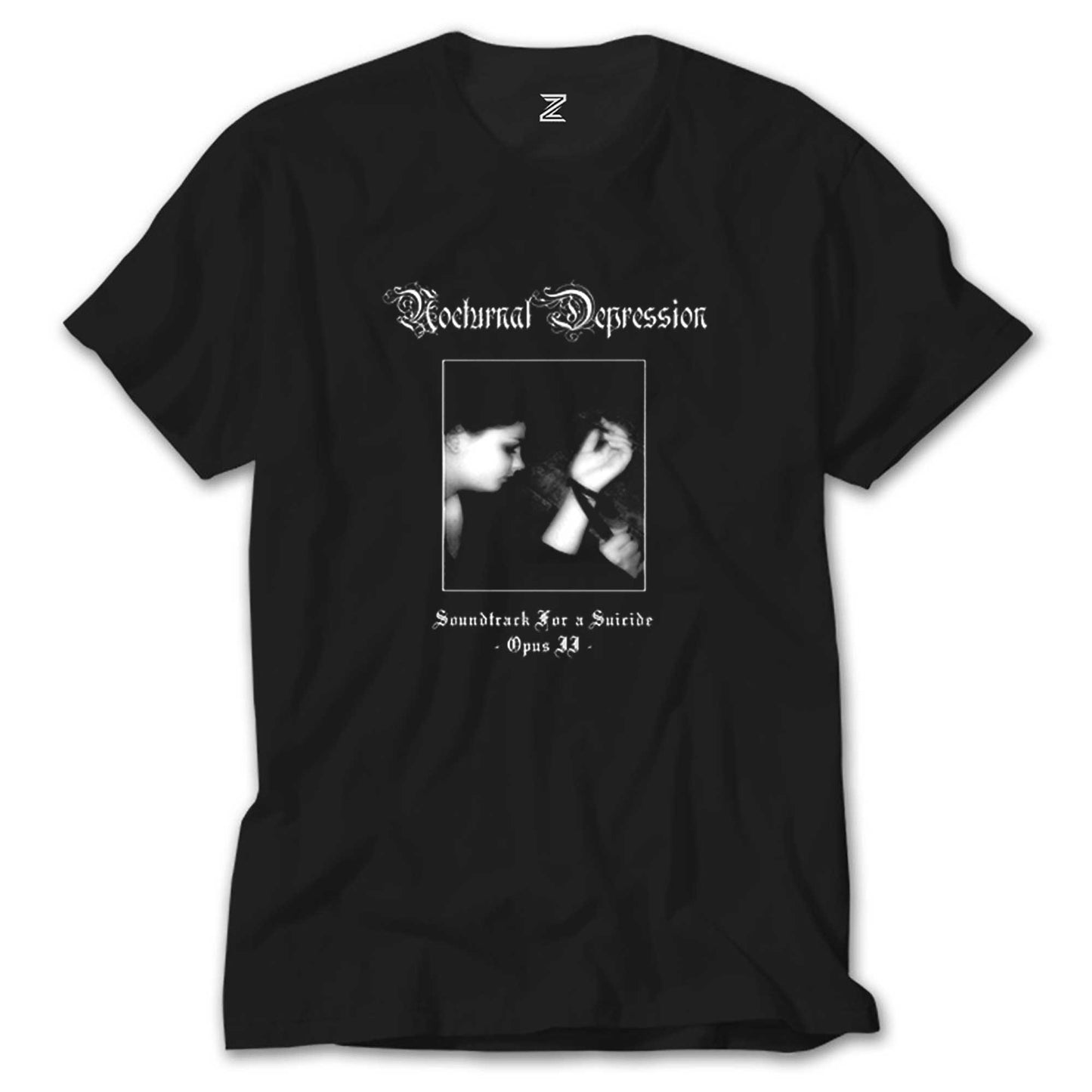 Nocturnal Depression Soundtrack Siyah Tişört