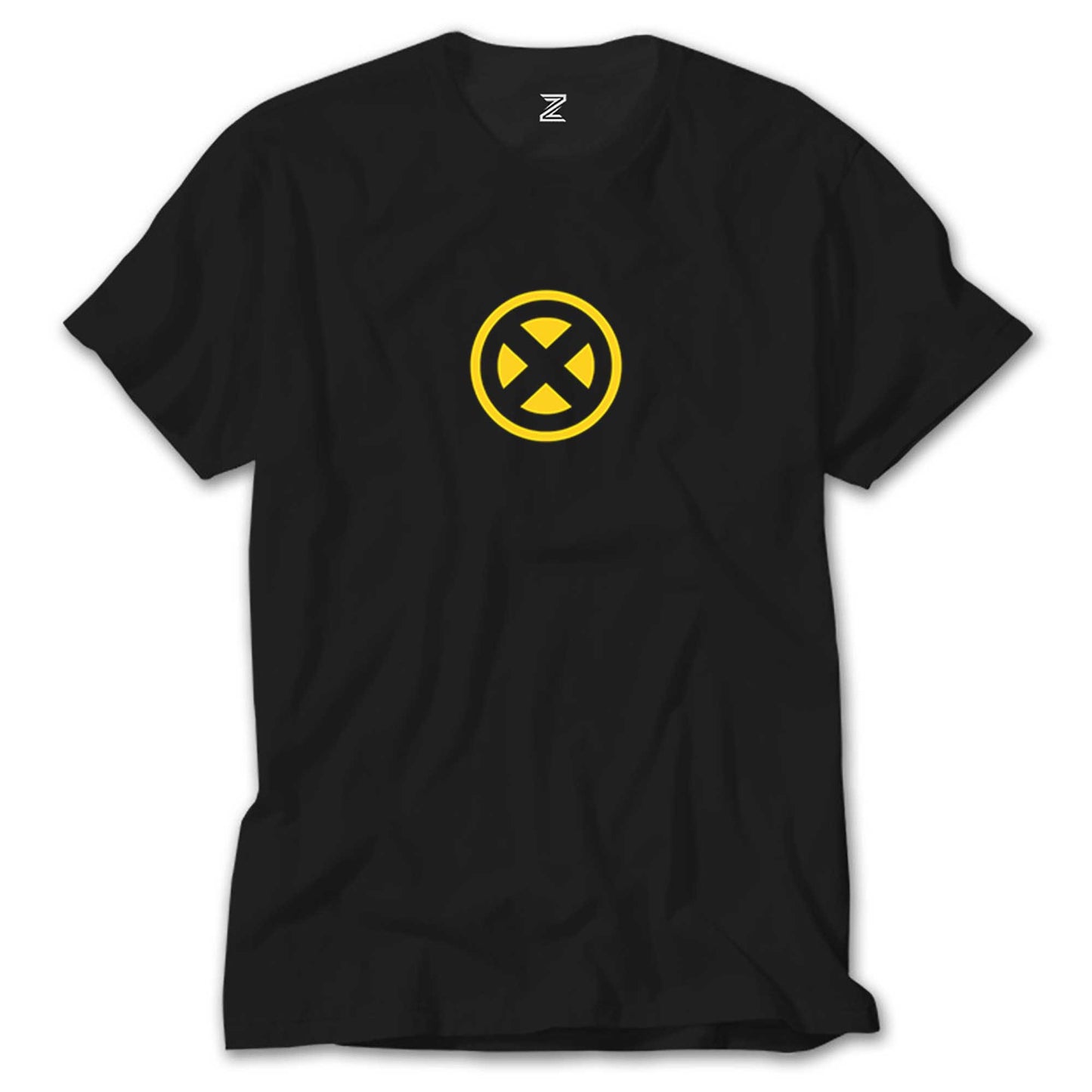 X men Yellow Logo Siyah Tişört