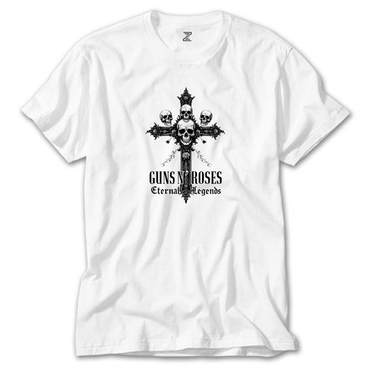 Guns N Roses Eternal Legends Beyaz Tişört