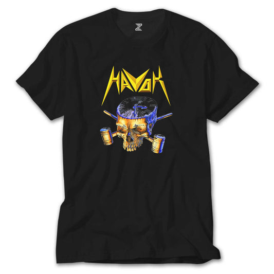 Havok Band Deals Merch Siyah Tişört