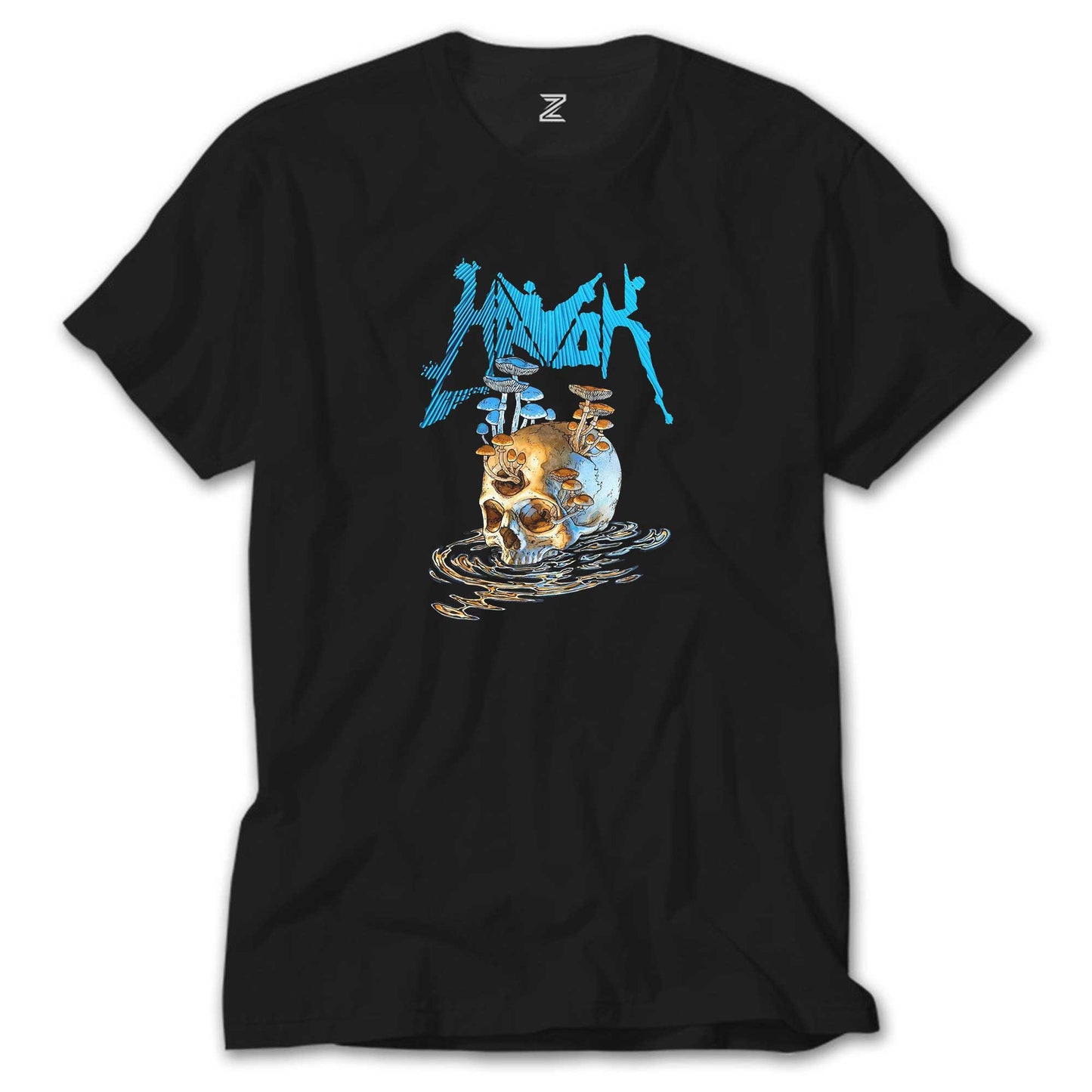 Havok Skull Siyah Tişört