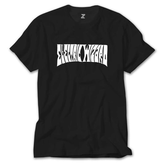 Electric Wizard Text Siyah Tişört