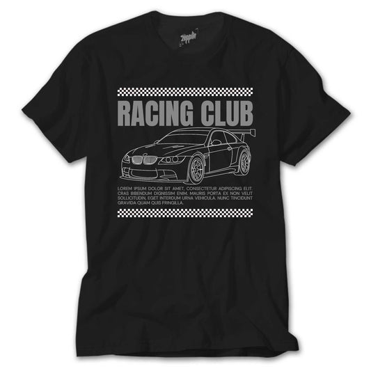 Bmw Racing Club Siyah Tişört