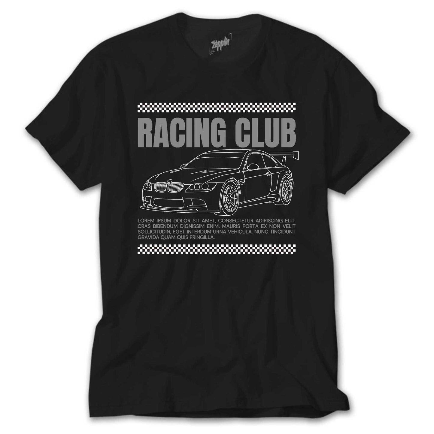 Bmw Racing Club Siyah Tişört