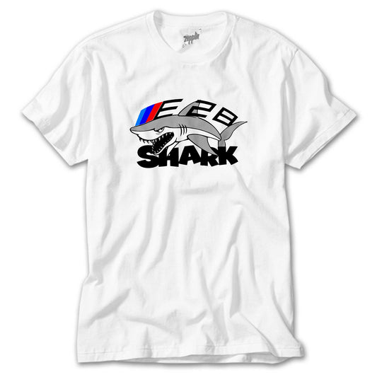 Bmw E28 Shark Beyaz Tişört