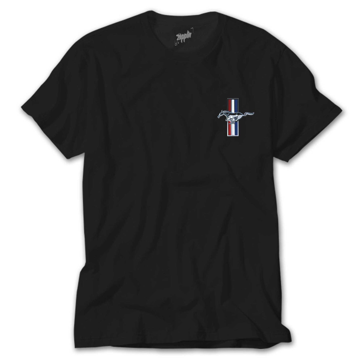 Ford Mustang Logo Siyah Tişört