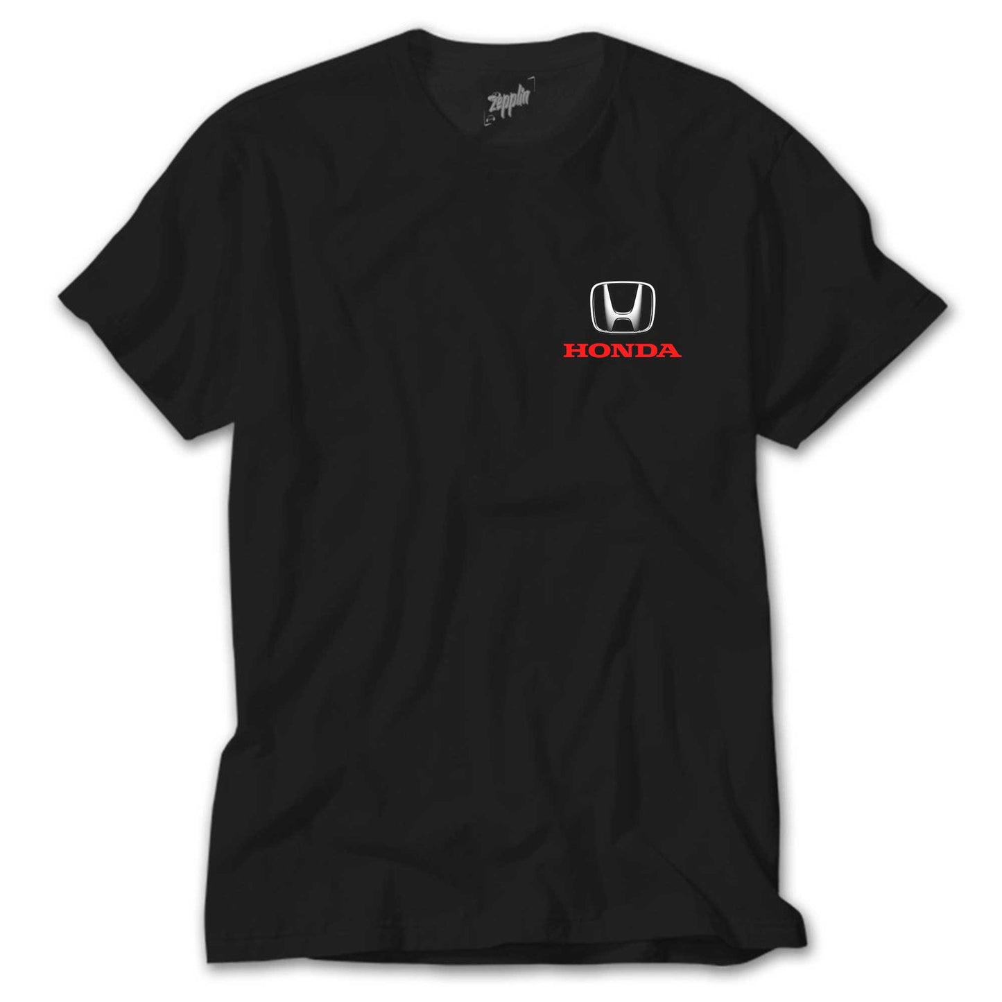 Honda Red Logo Siyah Tişört
