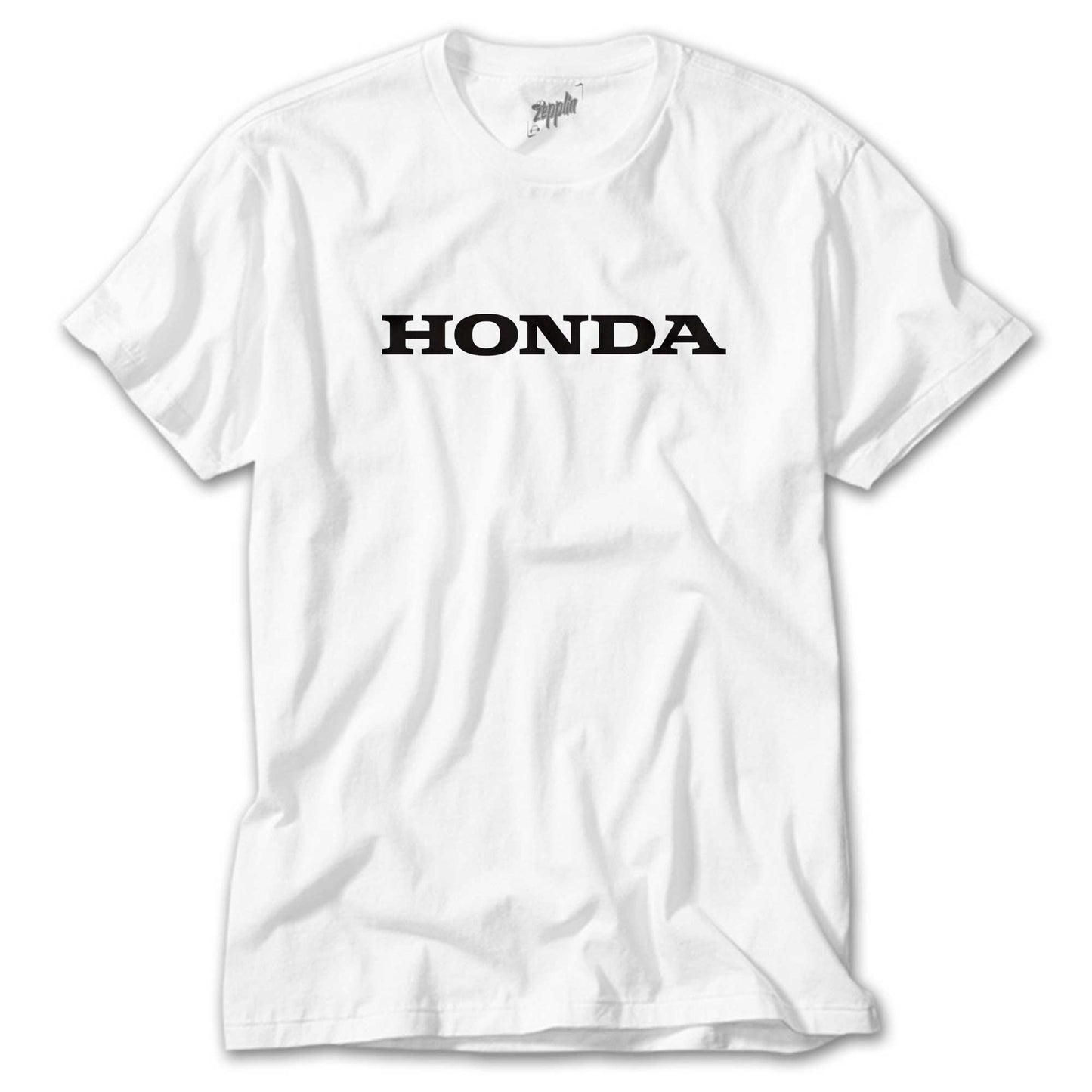 Honda Text Beyaz Tişört