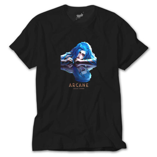 Arcane Jinx Siyah Tişört