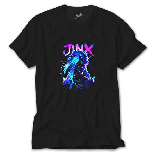 Jinx Siyah Tişört