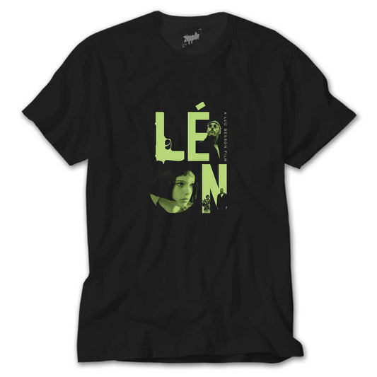 Leon Film Siyah Tişört