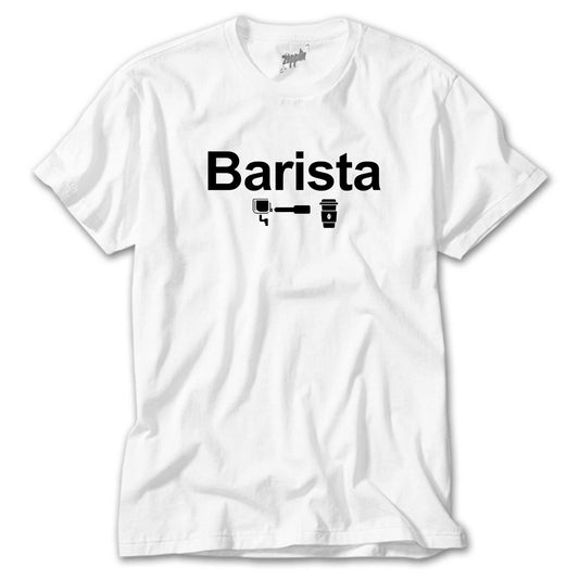 Barista Beyaz Tişört