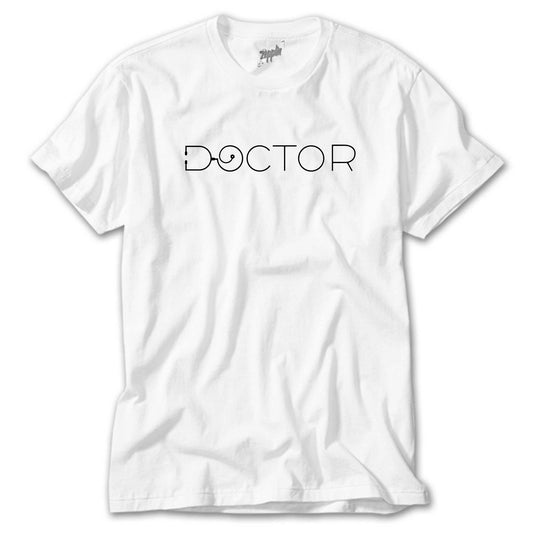 Doctor Beyaz Tişört